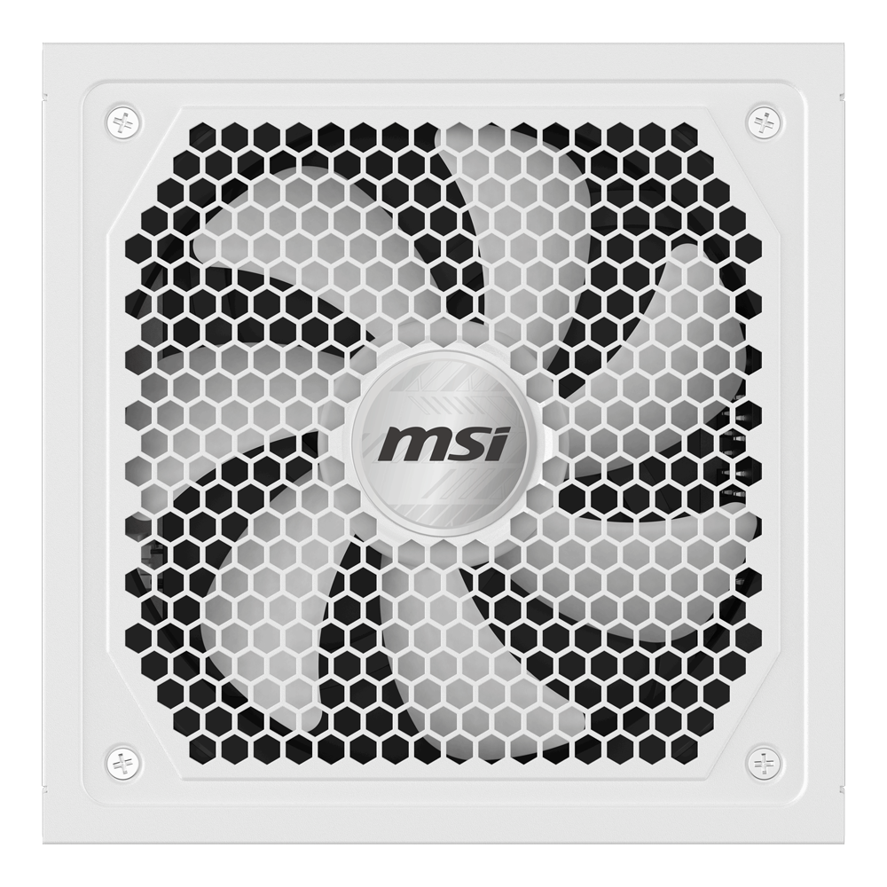 MSI MAG A1000GL WHITE 850W 80+ Gold GEN 5.1 ATX 3.1 135mm Fanlı PSU