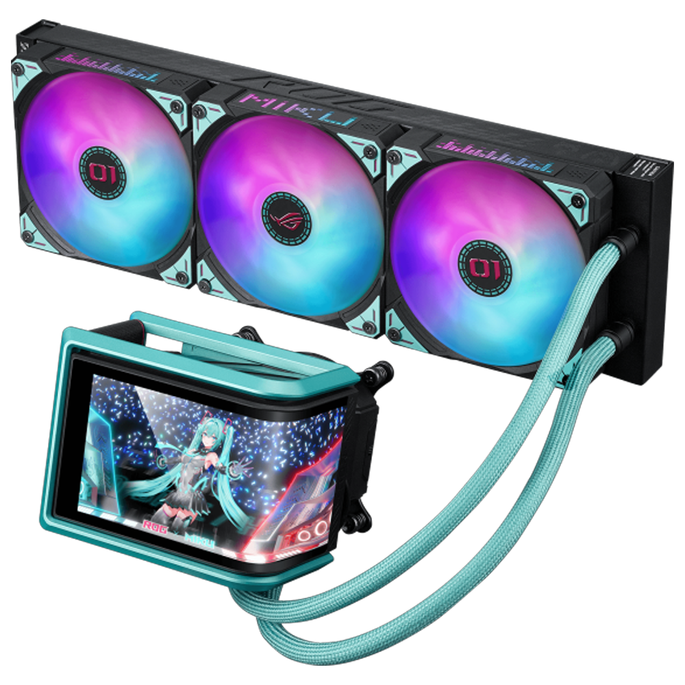 ASUS ROG RYUO IV 360 ARGB 360mm Hatsune Miku Edition İşlemci Sıvı Soğutucu