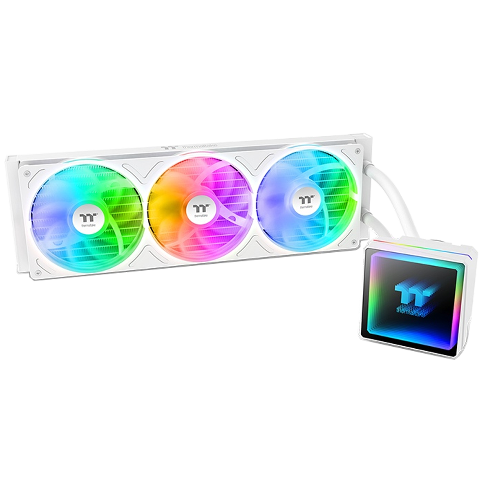 Thermaltake TH360 V3 ARGB 360mm Beyaz İşlemci Sıvı Soğutucu