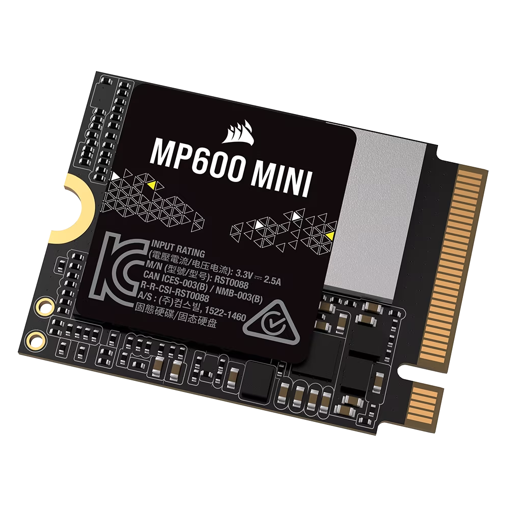 CORSAIR 1TB MP600 MINI Gen4 NVMe M.2 2230 SSD 7000MB Okuma/6200MB Yazma