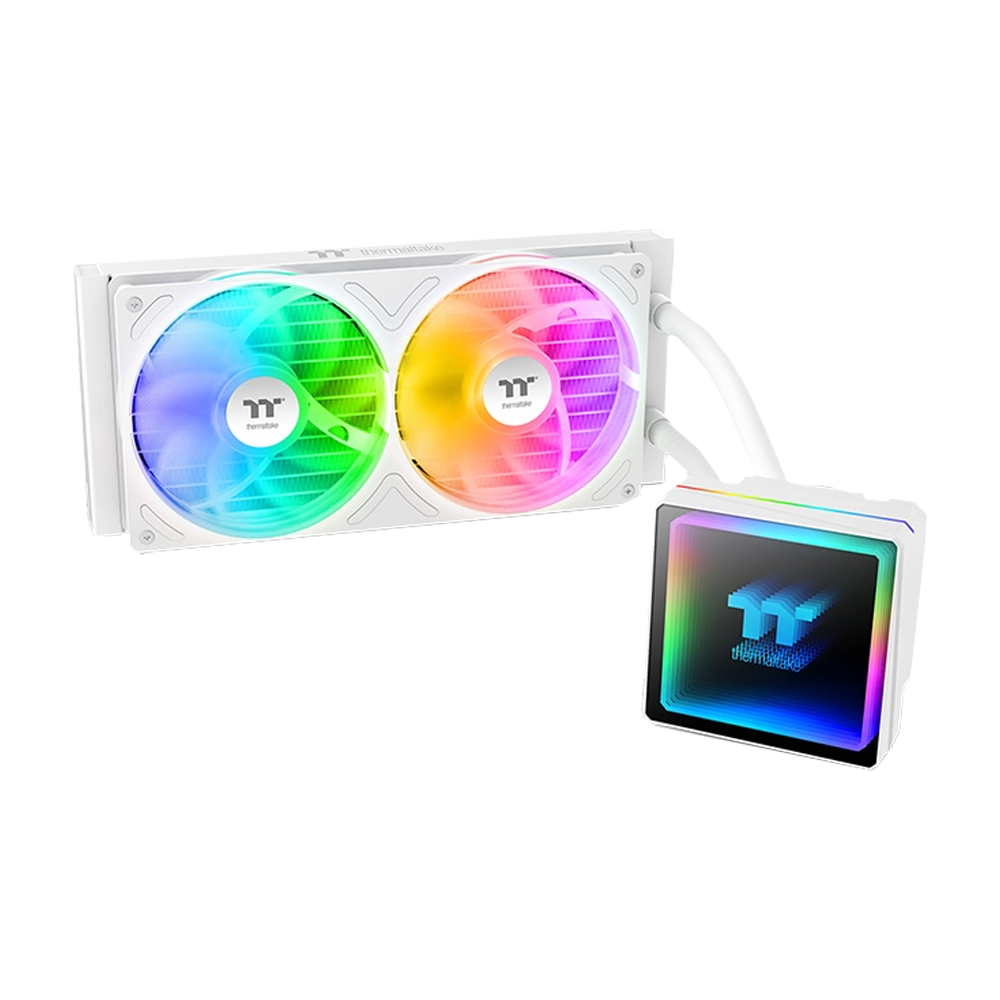 Thermaltake TH240 V3 ARGB 240mm Beyaz İşlemci Sıvı Soğutucu