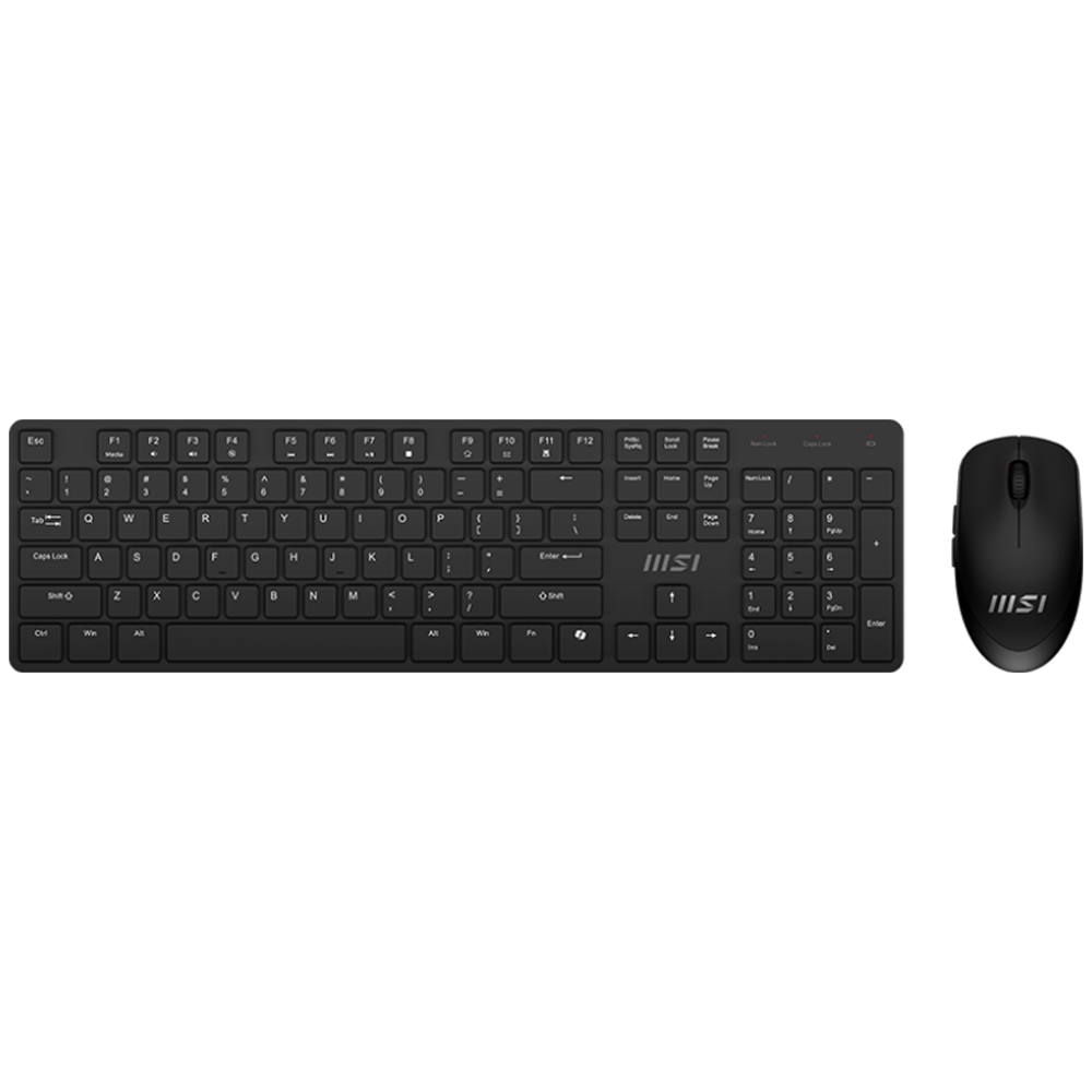 MSI FORGE K200 Wireless Combo Türkçe Kablosuz Klavye Mouse Set