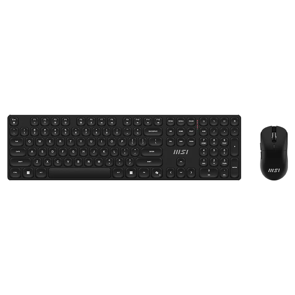 MSI FORGE K210 Wireless Combo Türkçe Kablosuz Klavye Mouse Set