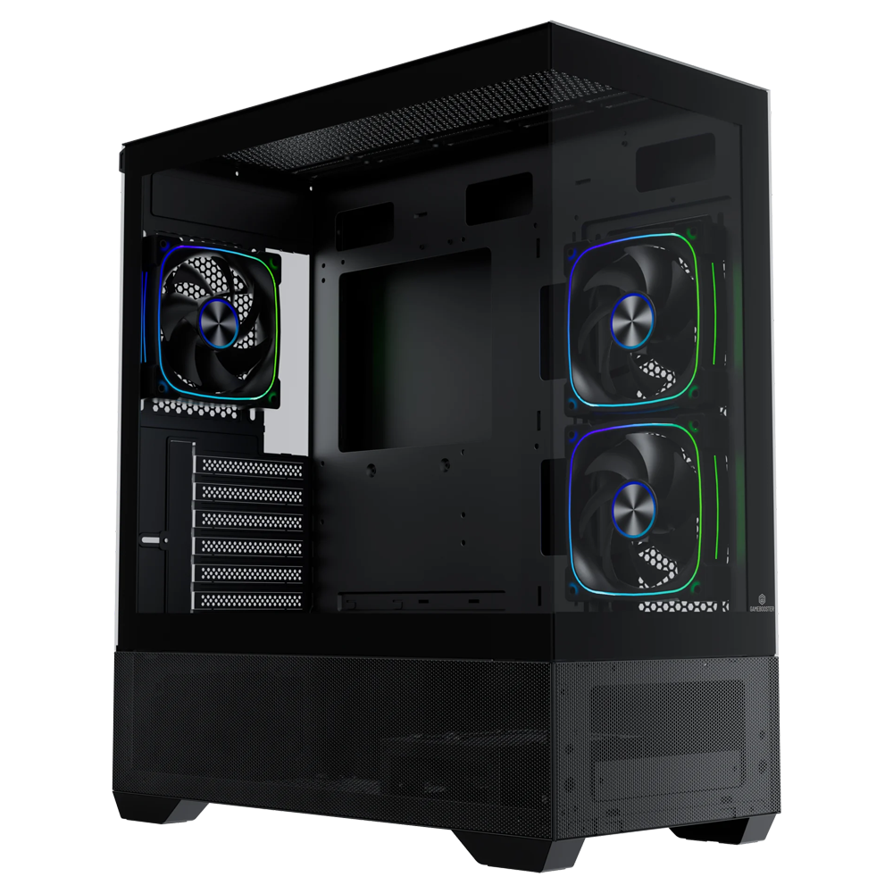 GameBooster NYVRA ALPHA 750W 80+ Bronze SeaView ARGB ATX3.1 PCI-E 5.1 ATX Mid Tower Kasa görsel 1