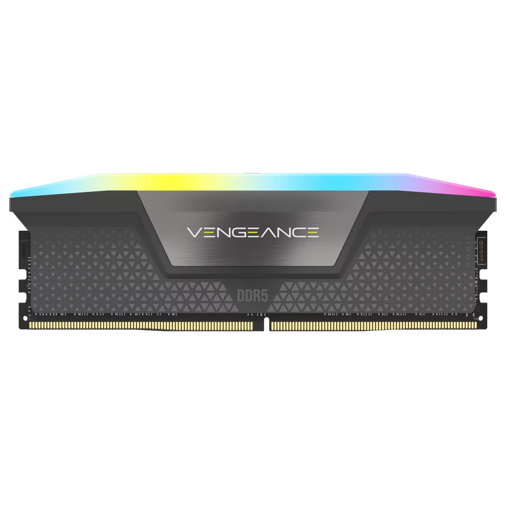 CORSAIR 32GB Vengeance RGB 6000MHz CL38 DDR5 XMP/EXPO Gri Single Kit Ram