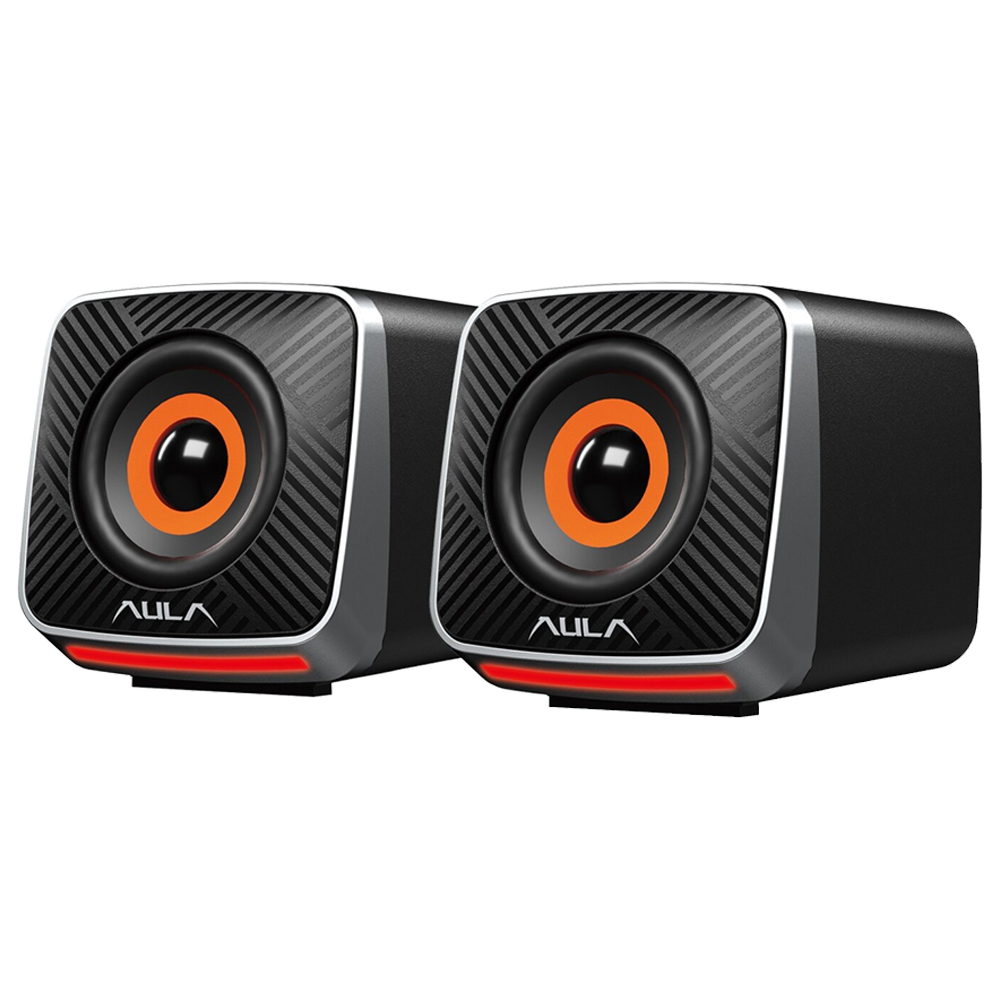 Aula A200 2*3W RGB Siyah Gaming Hoparlör
