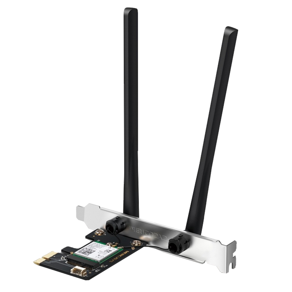 Mercusys MA80XE AX300 Wi-Fi 6 Bluetooth 5.2PCIe Adaptör