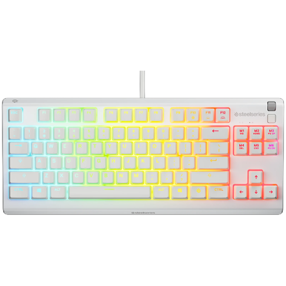 SteelSeries Apex 3 TKL Whisper-Quiet Switch Beyaz Kablolu Gaming Klavye