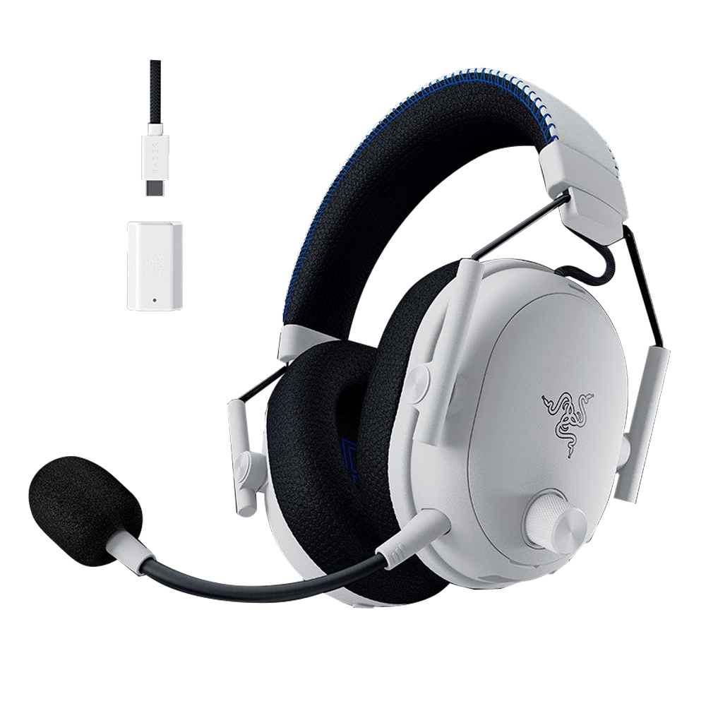 Razer Blackshark V3 Pro PS Uyumlu 7.1 Surround Beyaz Kablosuz Gaming Kulaklık