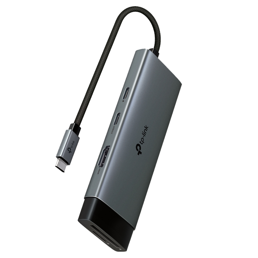 TP-LINK UH7020C Type-C USB-C PD MicroSD SD USB3.0 HDMI Hub Dönüştürücü