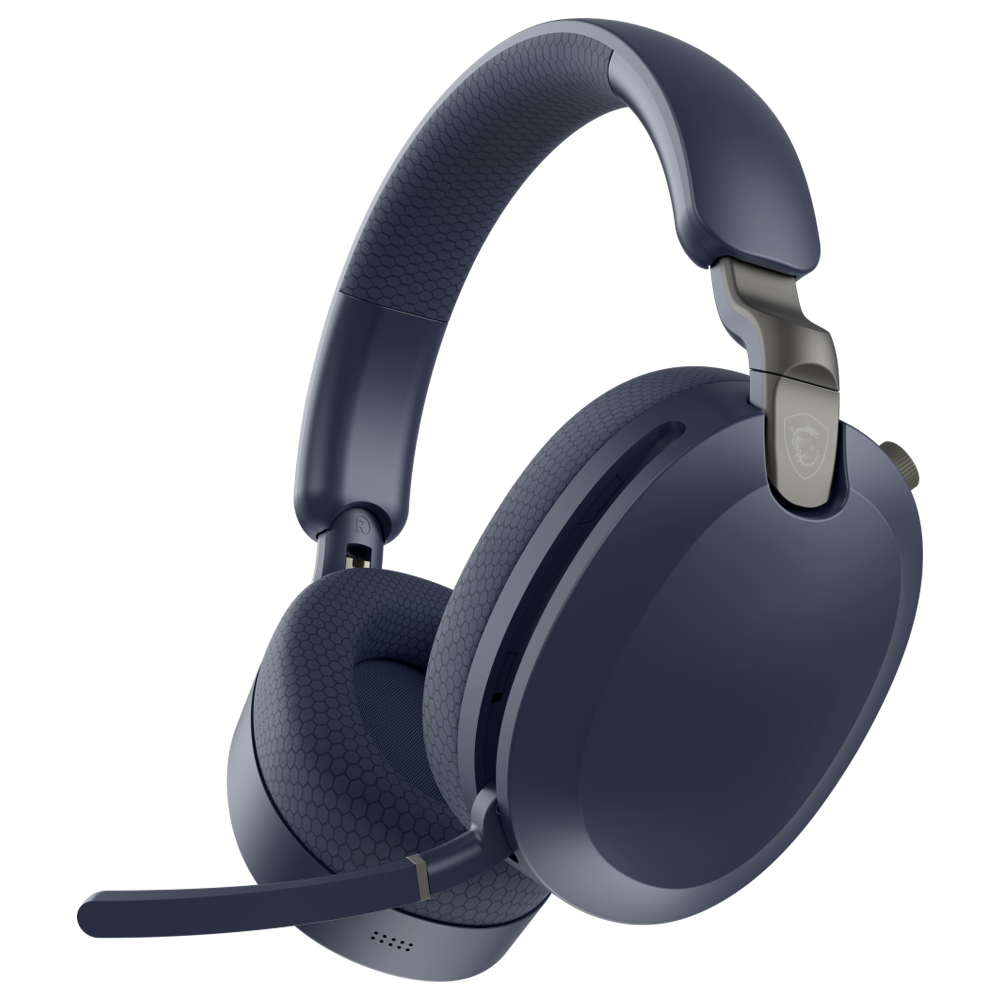 MSI MAESTRO 500 Wireless Kablosuz Navy Gaming Kulaklık