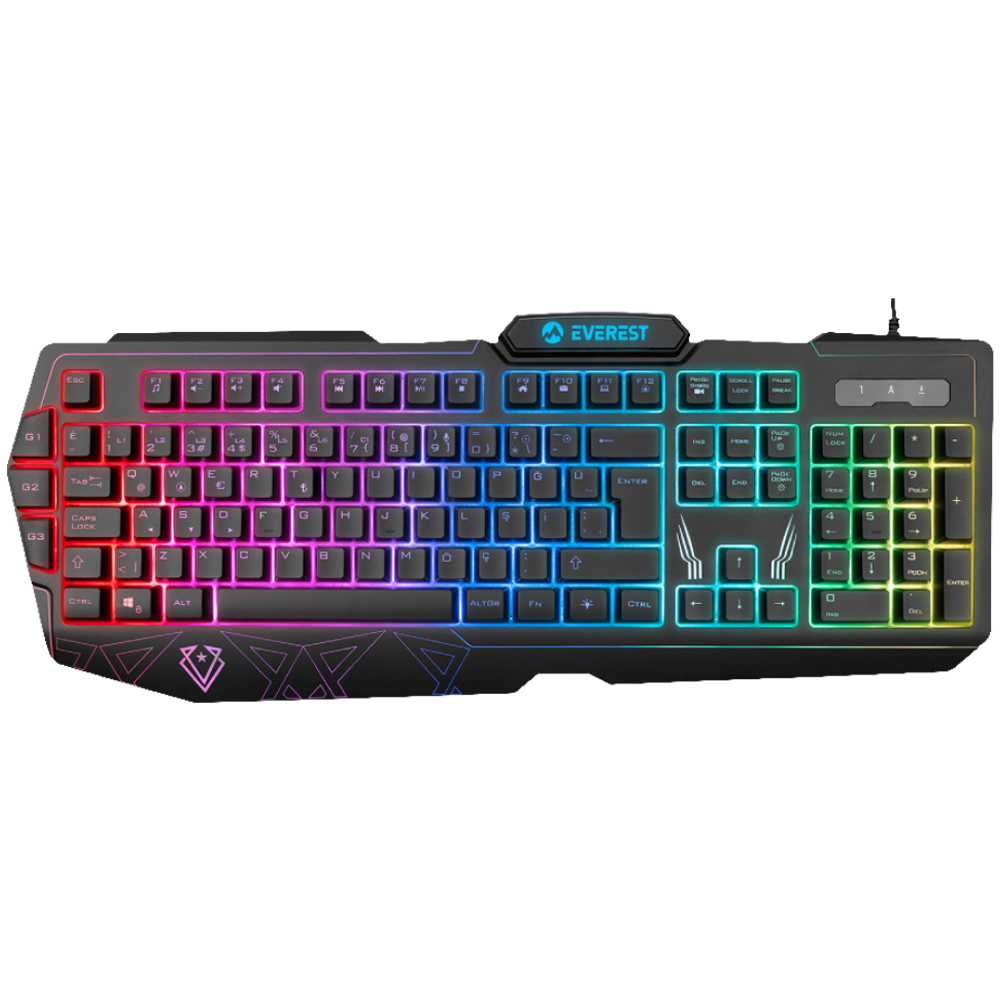Everest KB-GX61 Formula RGB Siyah Kablolu  Gaming Klavye