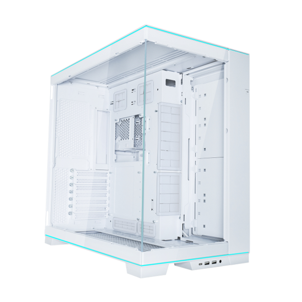 LIAN LI O11 DYNAMIC EVO RGB Tempered Glass Type-C Beyaz E-ATX Mid Tower Kasa