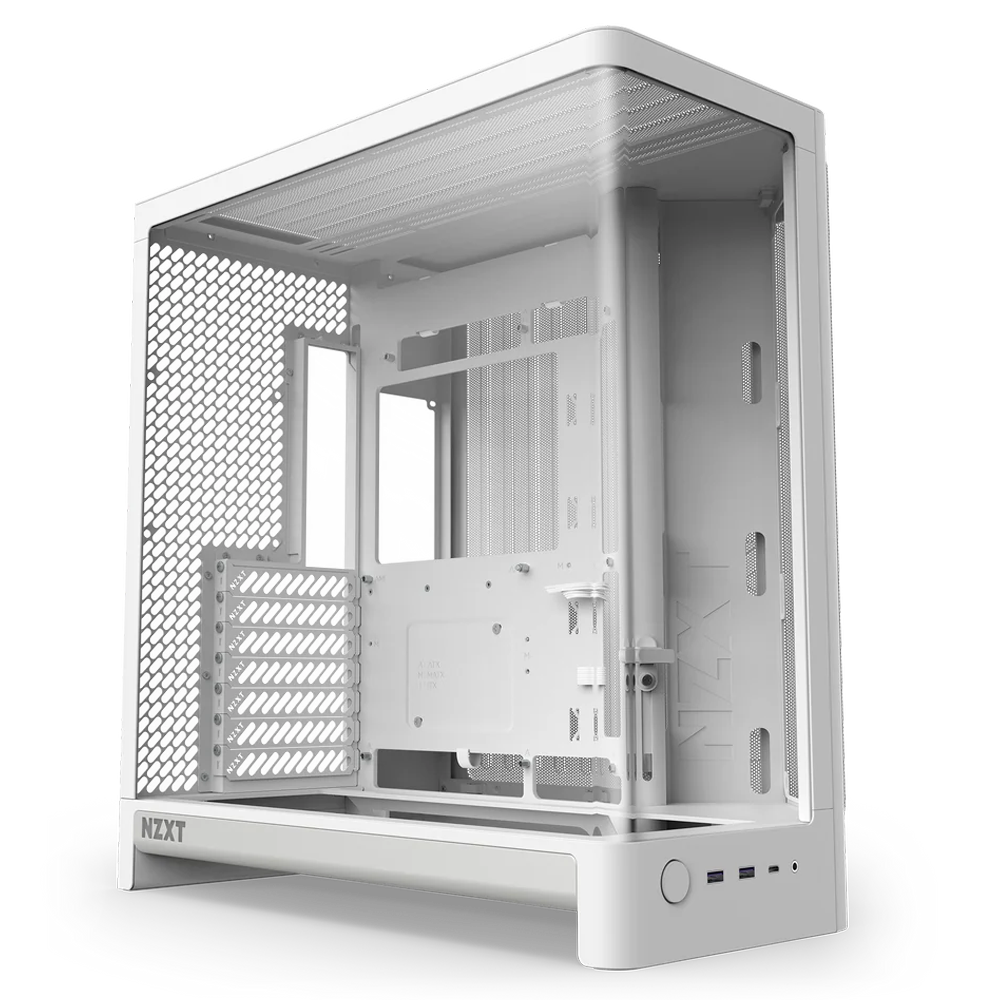 NZXT H6 Tempered Glass USB 3.2 USB-C Beyaz ATX Kasa