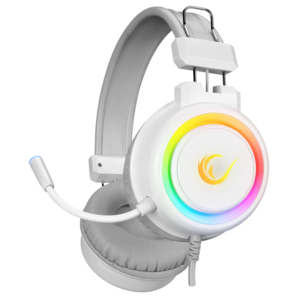 Rampage SN-R10 Alquist Stereo RGB Beyaz Gaming Kulaklık