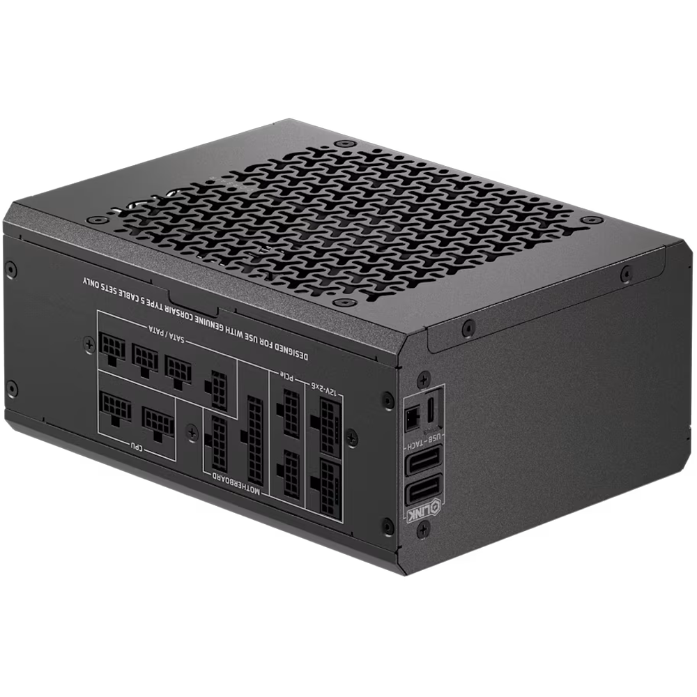 CORSAIR HX1500i SHIFT 1500W 80+ Platinum 140mm ATX 3.1 PCIe 5.1 Full Modüler Fanlı PSU