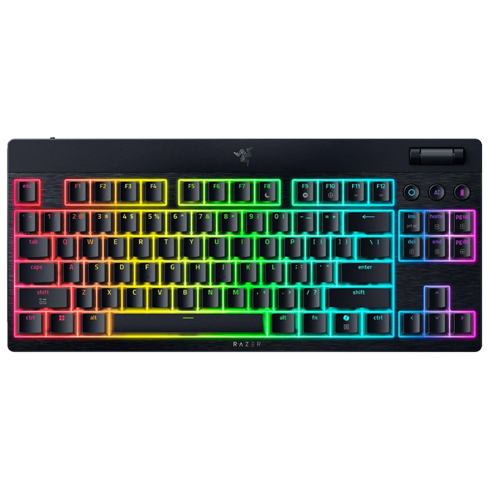 Razer BlackWidow V4 Low-Profile HyperSpeed Tactile Switch Tenkeyless RGB Kablosuz Gaming Klavye