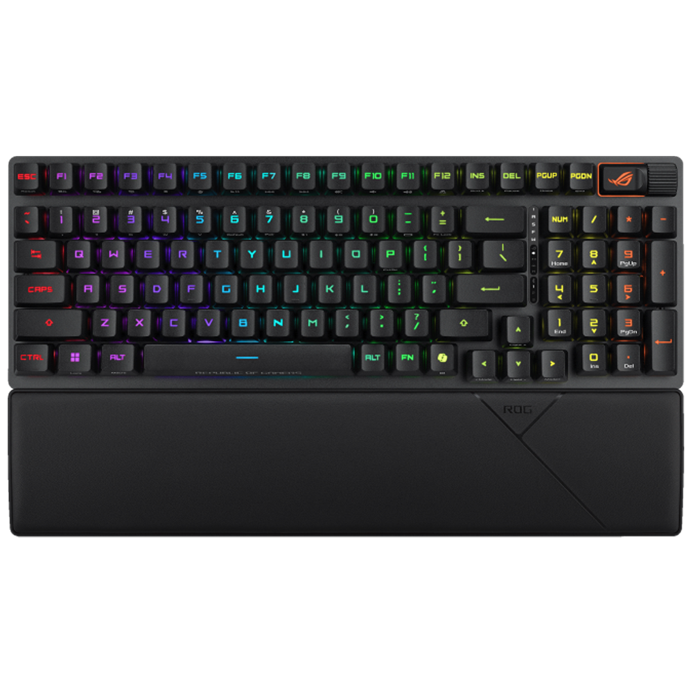 ASUS ROG Strix Scope II 96 Wireless RX RED Switch RGB Mekanik Kablosuz Gaming Klavye