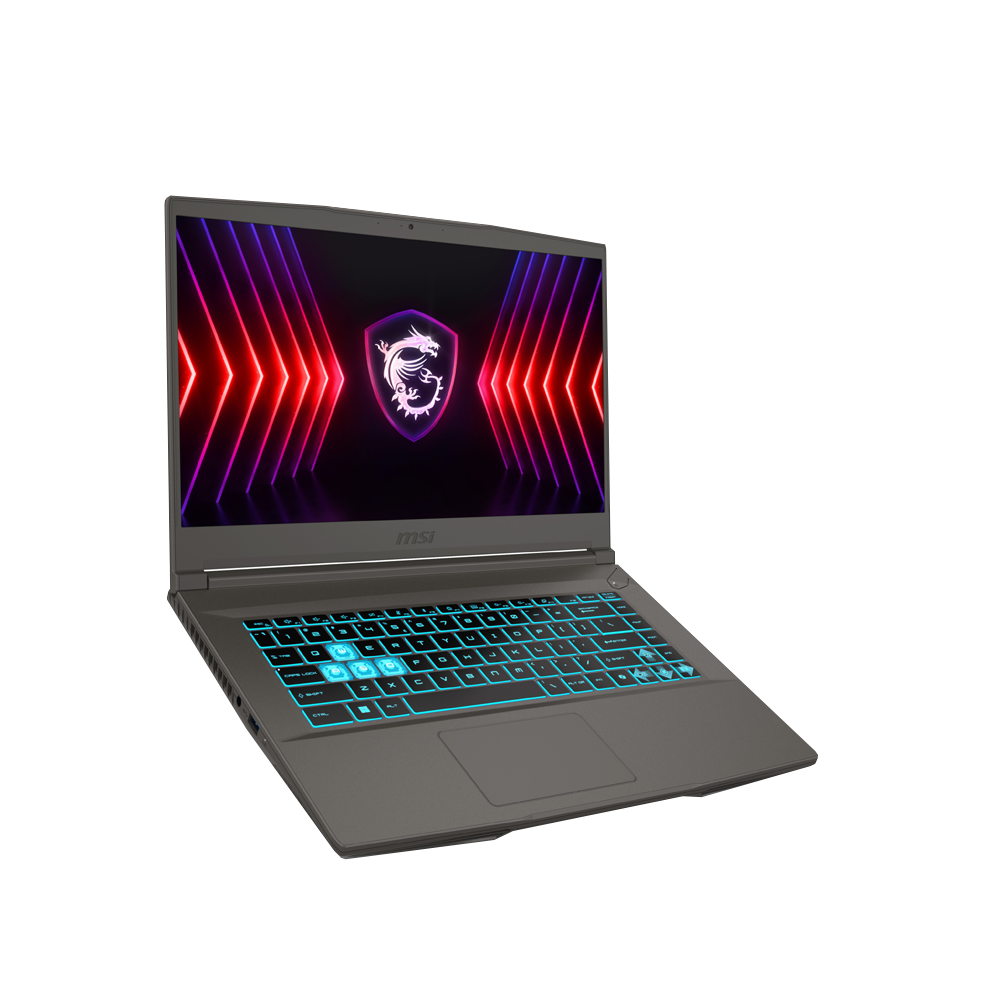 MSI THIN A15 B7VE-076XTR AMD Ryzen 5 7535HS 16GB DDR5 512GB SSD RTX4050 6GB 15.6" Full HD 144Hz FreeDos Gaming Notebook