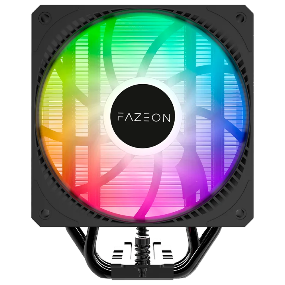 FAZEON A4120TAB 12cm ARGB Kule Tipi Siyah İşlemci Soğutucu görsel 1