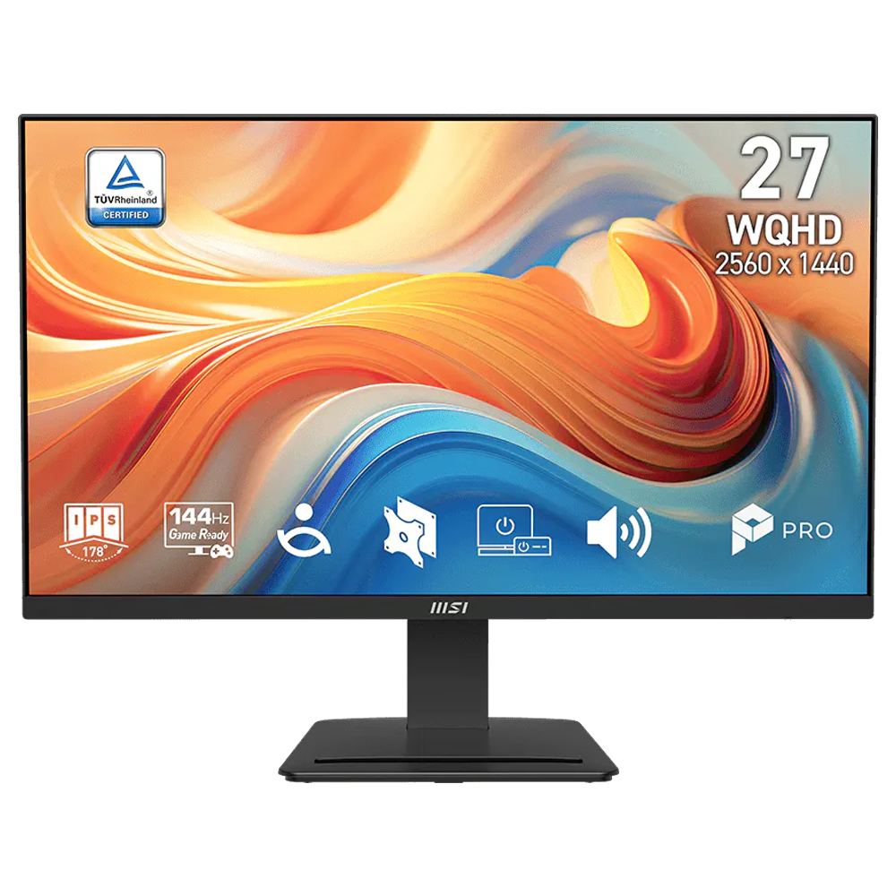 MSI PRO MP273Q E14 27" 144Hz 4ms HDMI DP Adaptive Sync HDR Ready WQHD IPS Monitör