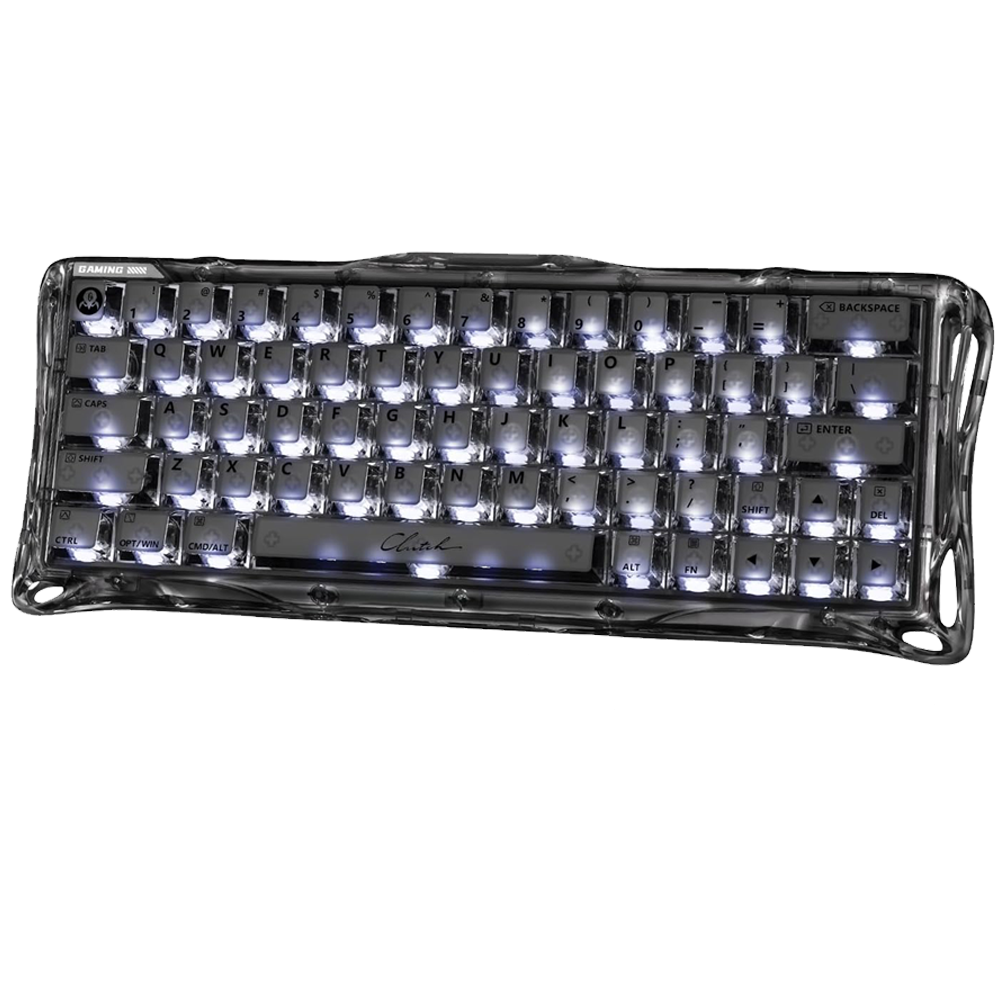 GravaStar Mercury V60 Manyetik Switch RGB İngilizce Q Onyx Crystal Kablolu Gaming Klavye