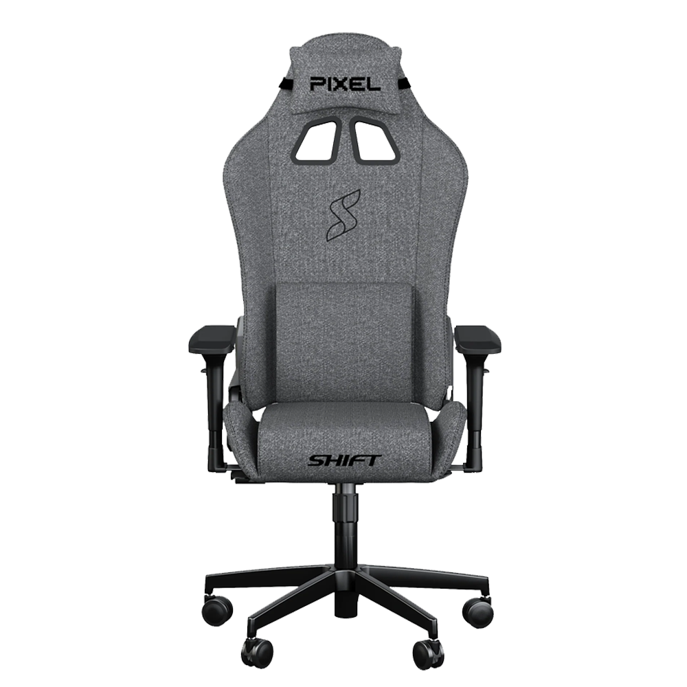 Pixel Shift Kumaş Gri Oyuncu Koltuğu