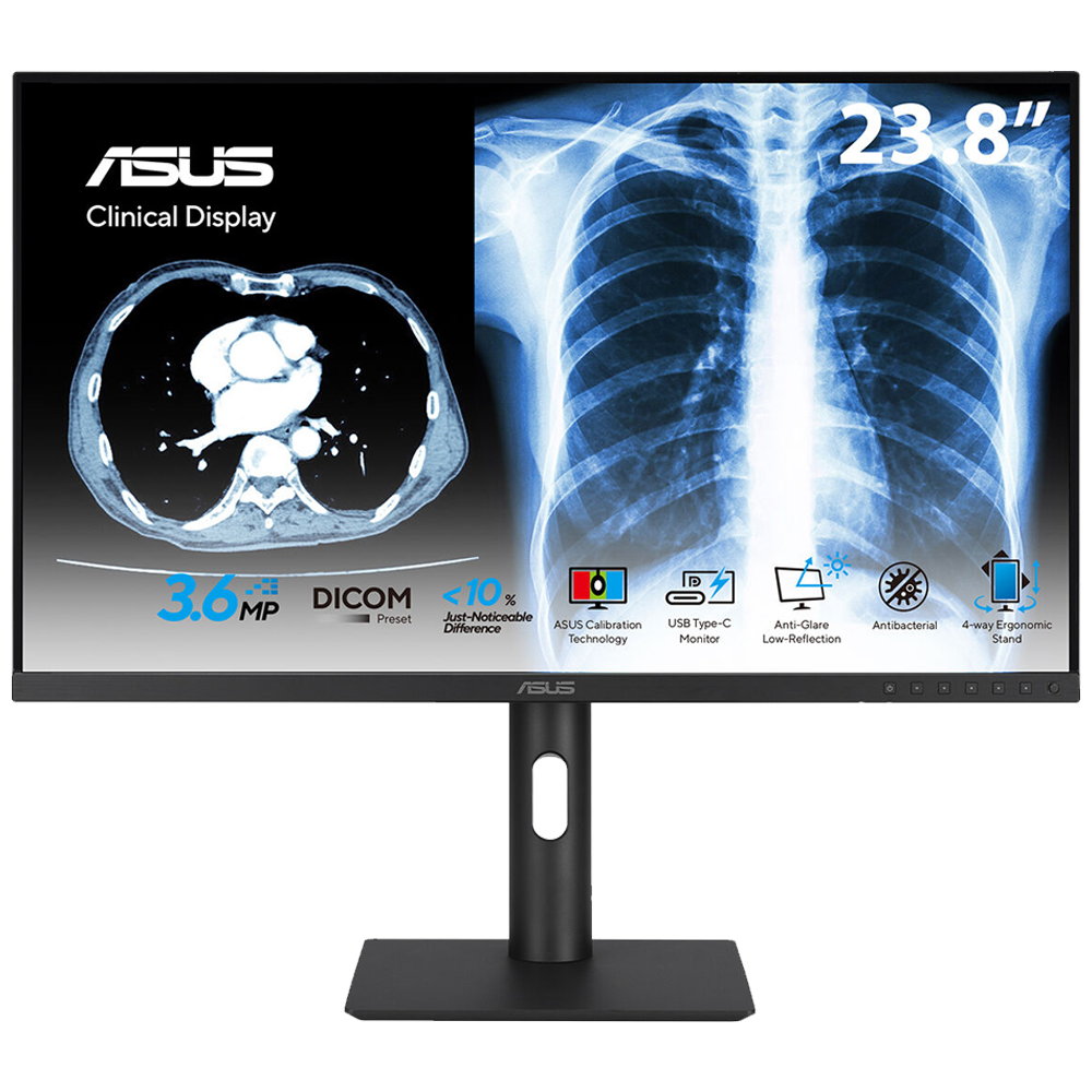 ASUS MH2441A 23.8" 60Hz 5ms HDMI DP USB-C Pivot IPS Klinik Monitör