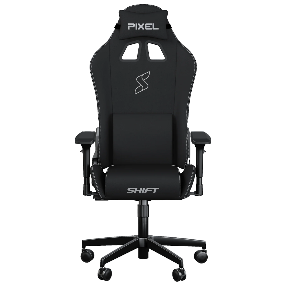 Pixel Shift Kumaş Siyah Oyuncu Koltuğu