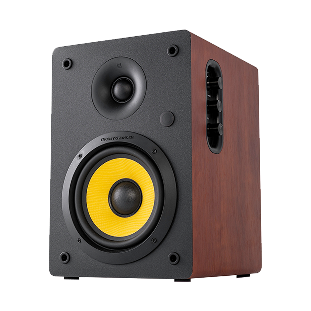 Thonet & Vander Kurbis Bluetooth 5.0 Uzaktan Kumandalı RCA 72W Ahşap Renk 2.0 RMS Hoparlör