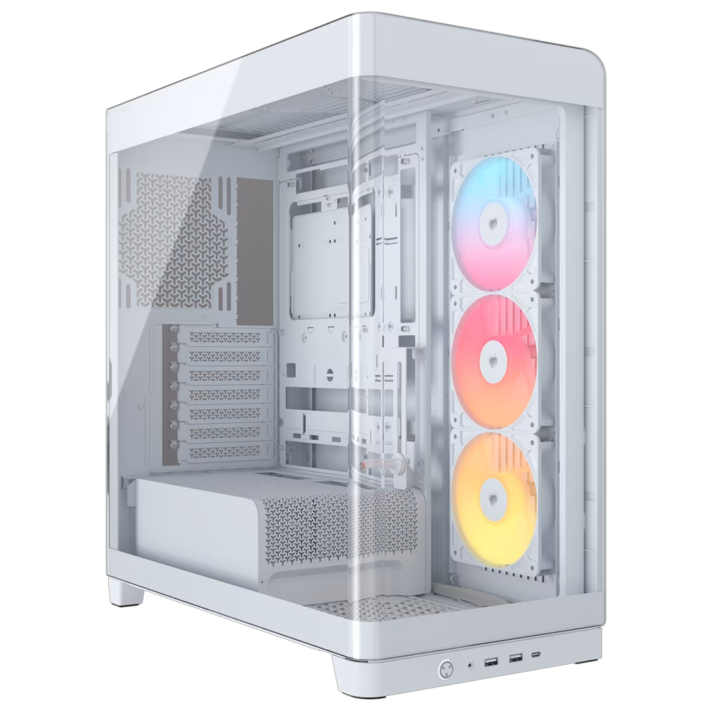 CORSAIR FRAME 4500X RS-R ARGB Tempered Glass USB 3.2 Beyaz E-ATX Mid Tower Kasa