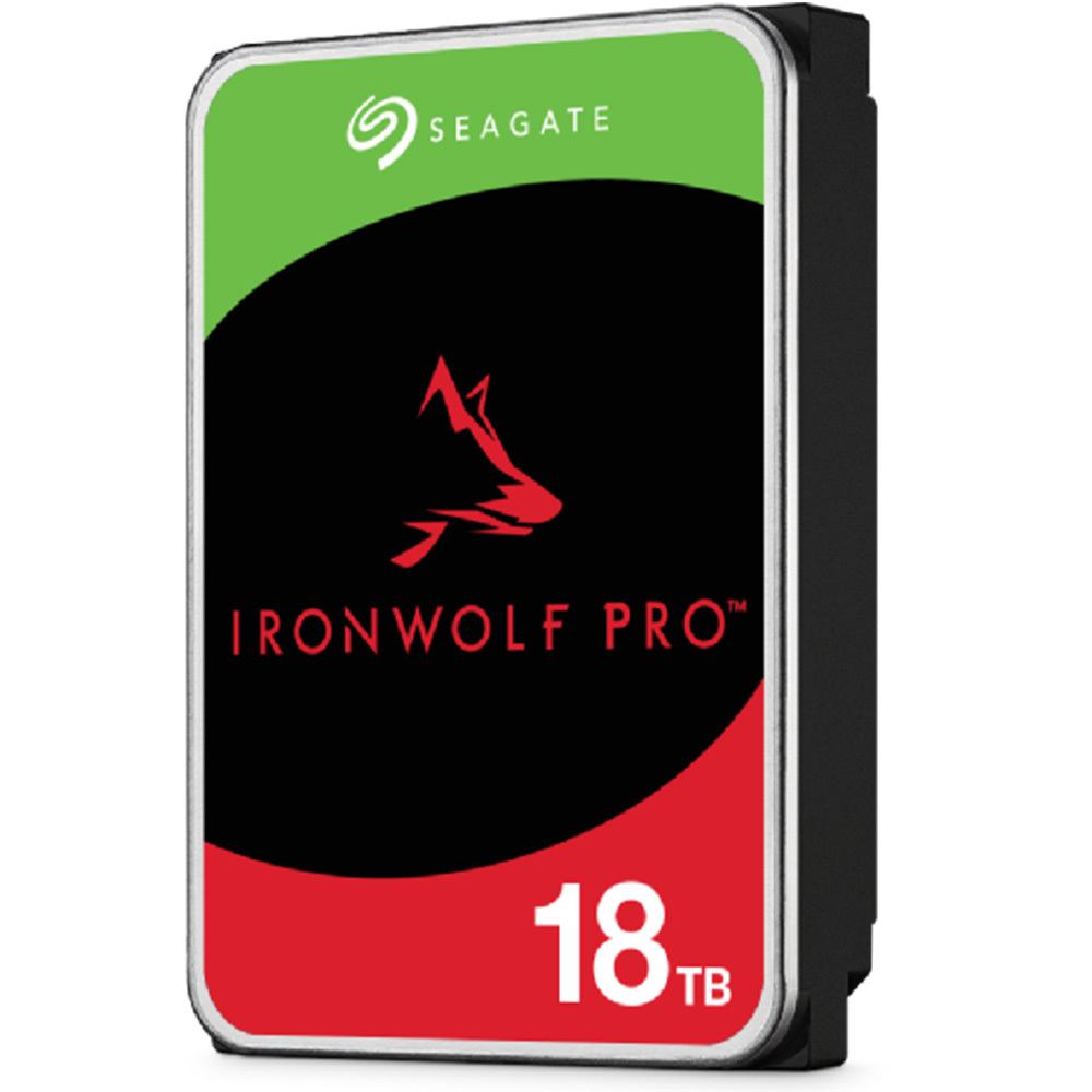 Seagate 18TB Ironwolf Pro 256MB 7200rpm 3.5" SATA 3.0 NAS Harddisk