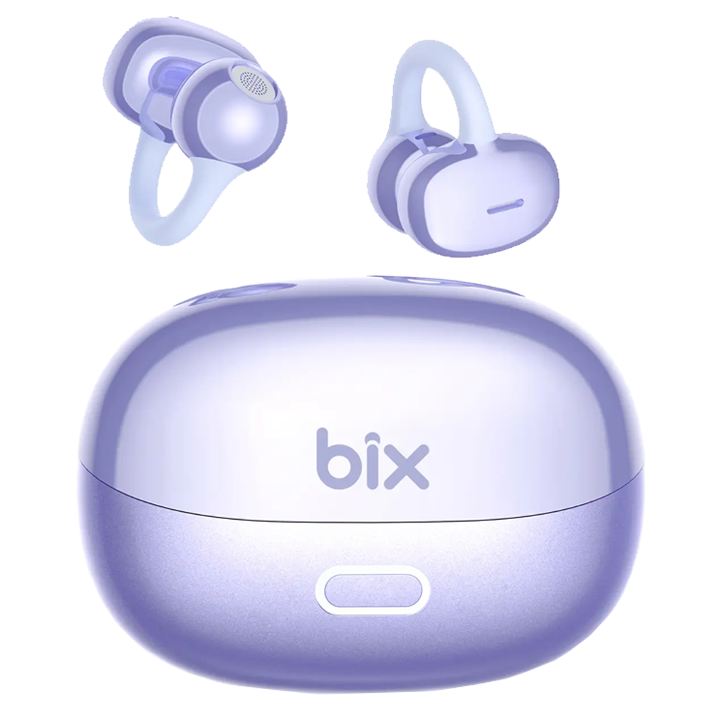 BIX OWS4 Open-Ear Kablosuz Mor Kulak İçi Kulaklık