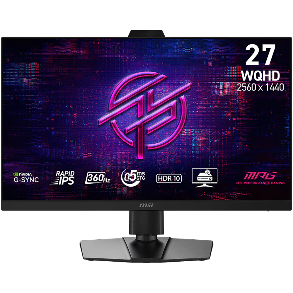 MSI MPG 272QRF X36 27" 360Hz 0.5ms HDMI DP USB G-Sync Pivot HDR10 WQHD Rapid IPS Gaming Monitör