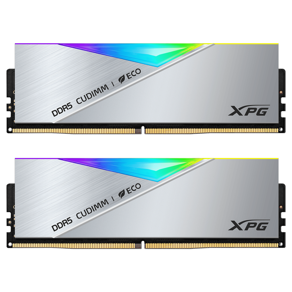 XPG Lancer Silver 48GB (2x24GB) RGB 9200MHz CL42 INTEL XMP DDR5 Gümüş Dual Kit Ram