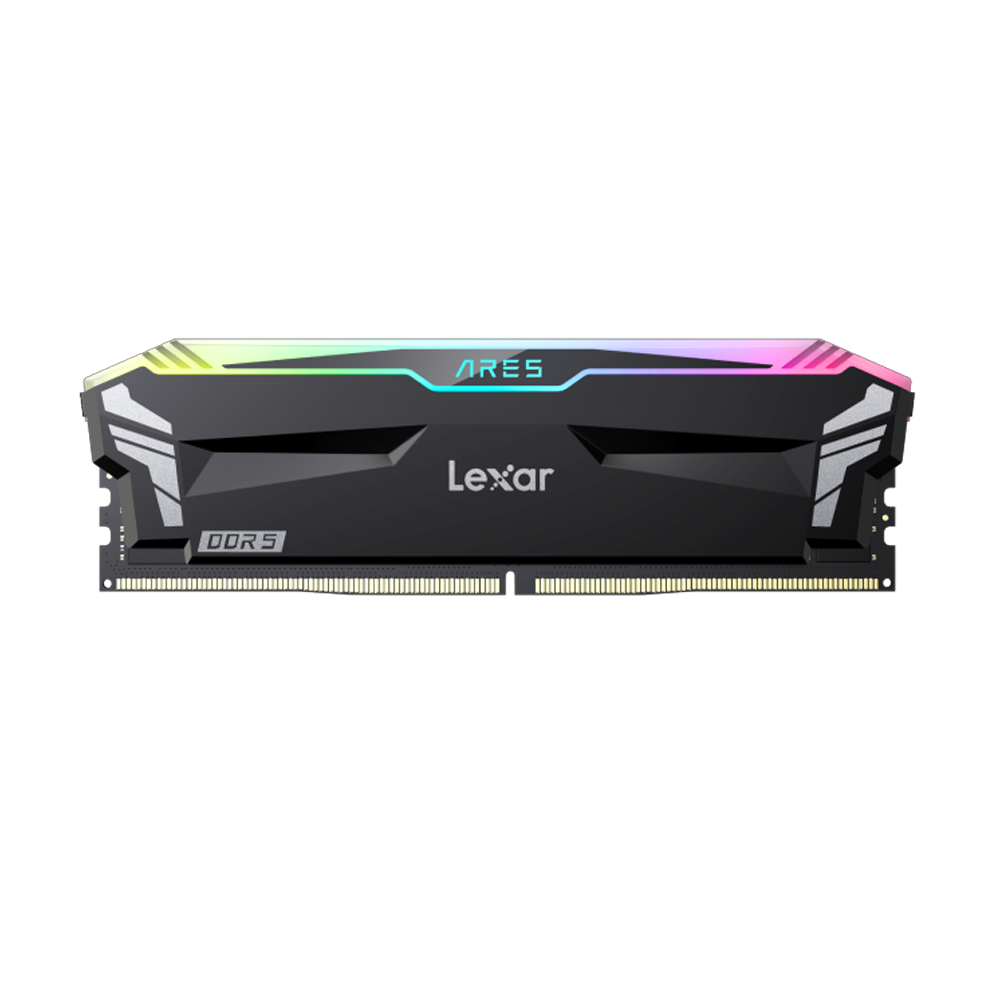 Lexar 32GB (2x16GB) ARES RGB 6800MHz CL34 XMP/EXPO DDR5 Siyah Dual Kit Ram
