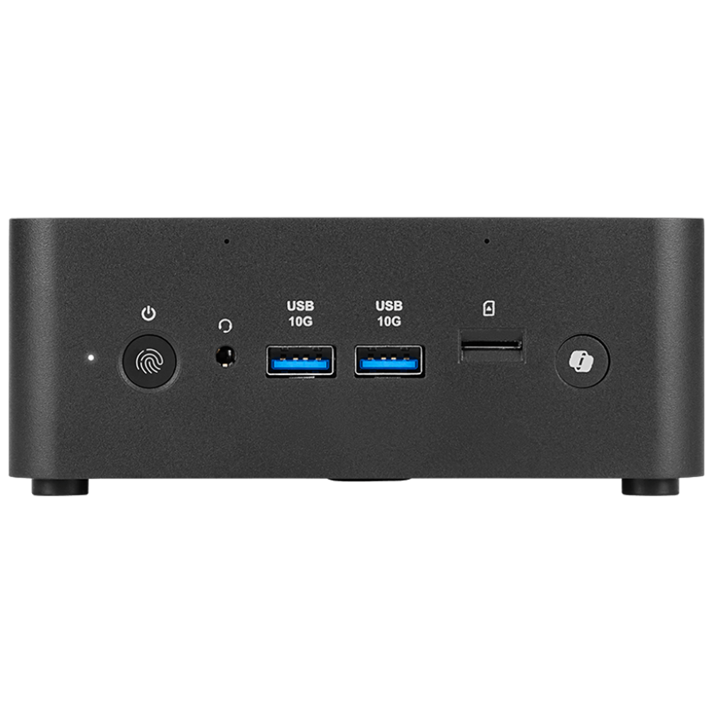 MSI CUBI NUC AI+ 2MG-001EU Ultra 7 258V 32GB DDR5 1TB SSD W11PRO Siyah Mini PC