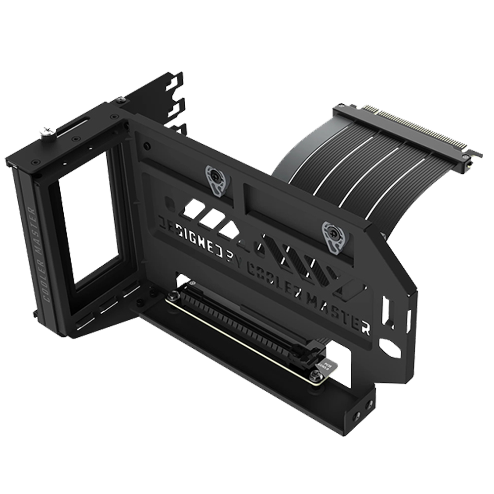 Cooler Master Siyah PCIE5.0 Dikey Ekran Kartı Tutucu Kiti V3