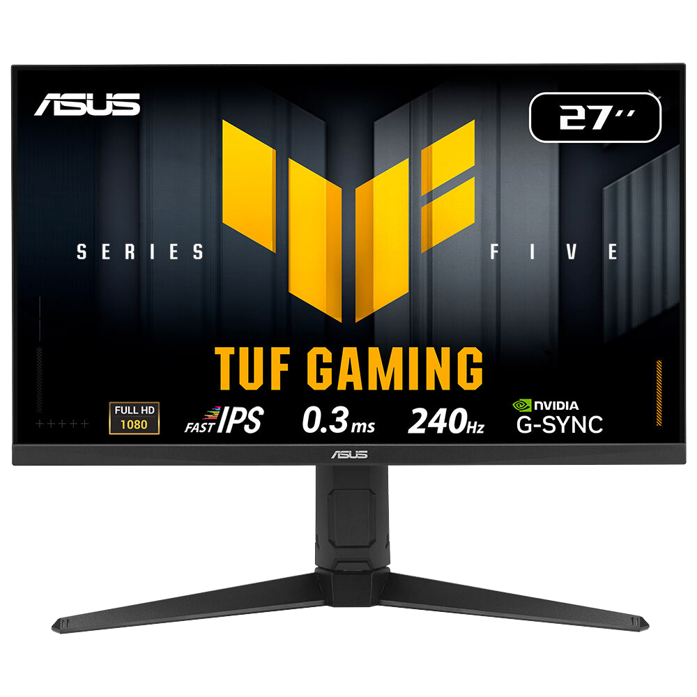 ASUS TUF GAMING VG279QML5A 27" 240Hz 0.3ms HDMI DP AdaptiveSync HDR10 Pivot FHD Fast IPS Gaming Monitör