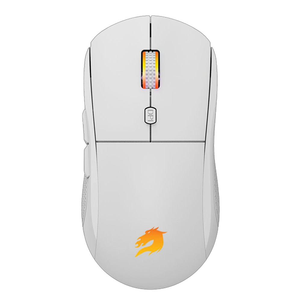 GameBooster M11 Dire RGB 12.800 DPI Beyaz Kablolu Gaming Mouse