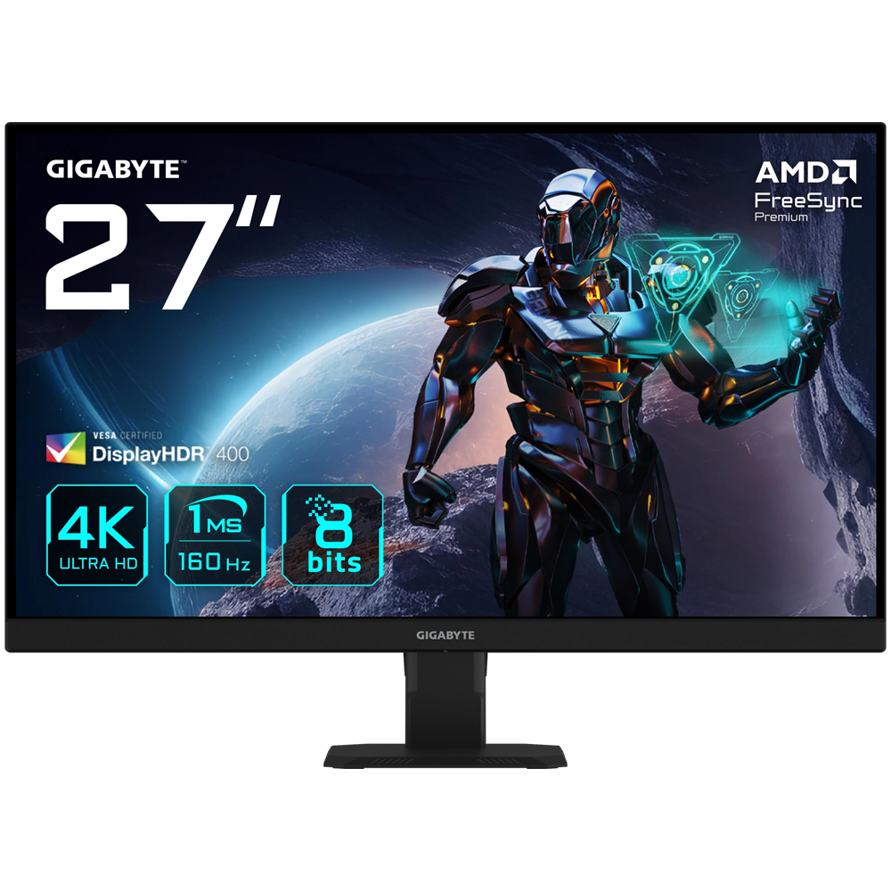 GIGABYTE AORUS GS27U 27" 160Hz 1ms HDMI DP Adaptive-Sync HDR Ready FHD SS IPS Gaming Monitör