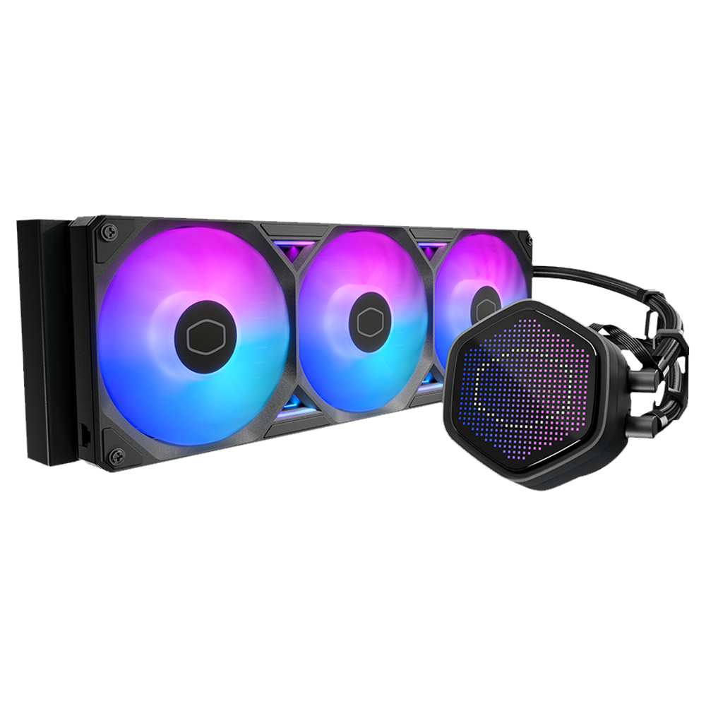 COOLER MASTER MasterLiquid Atmos II Pixel Led ARGB 360mm İşlemci Sıvı Soğutucu
