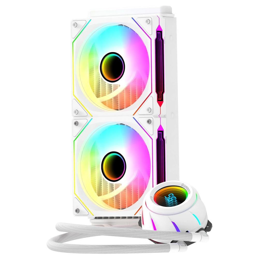 GameBooster BLADE 240W ARGB 240mm Beyaz İşlemci Sıvı Soğutucu