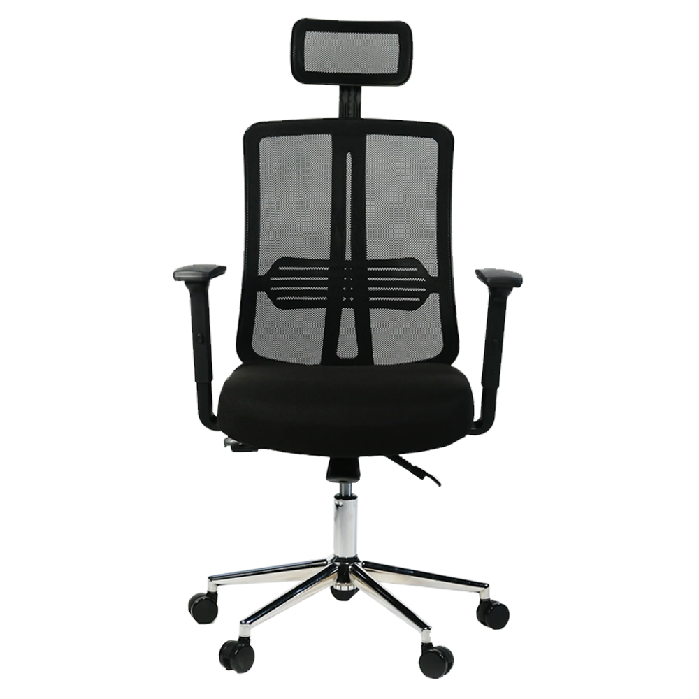 Pixel Hero Fileli Siyah Ergonomik Ofis Koltuğu
