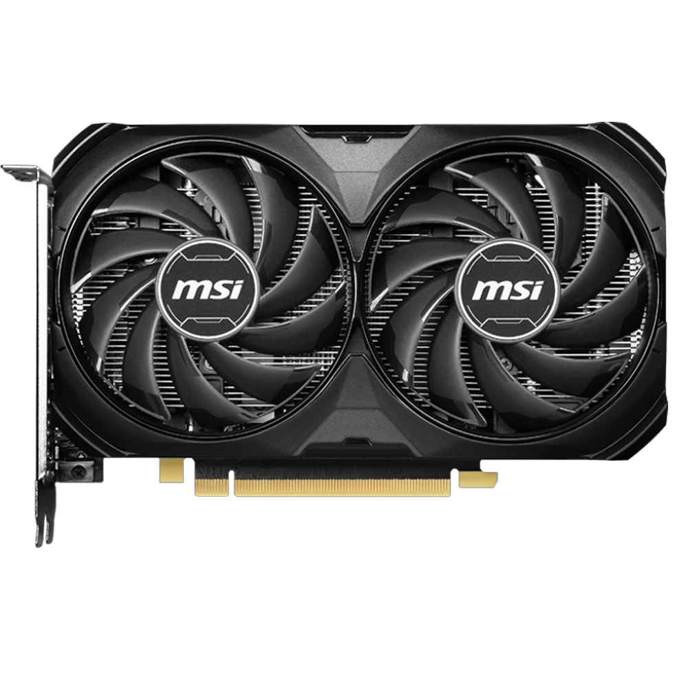 MSI GeForce RTX 4060 Ti VENTUS 2X BLACK OC 8GB GDDR6 DLSS 3 128 Bit Bulk Ekran Kartı görsel 1