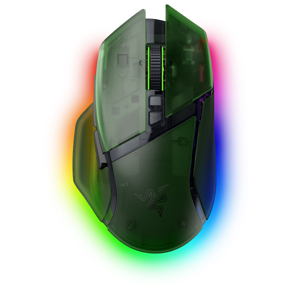 Razer Basilisk V3 35000 DPI RGB Phantom Yeşil Kablosuz Gaming Mouse