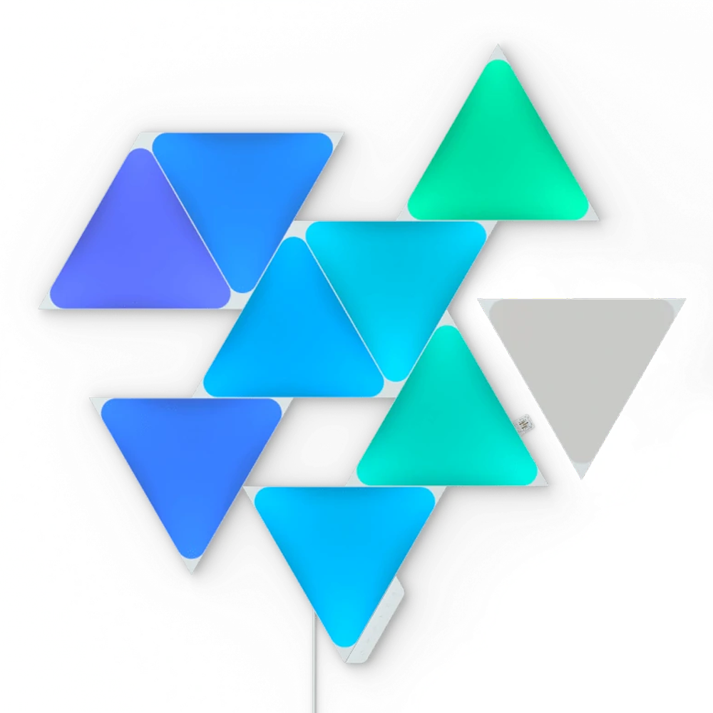Nanoleaf RGBW Başlangıç Paketi Üçgen Duvar Aydınlatma