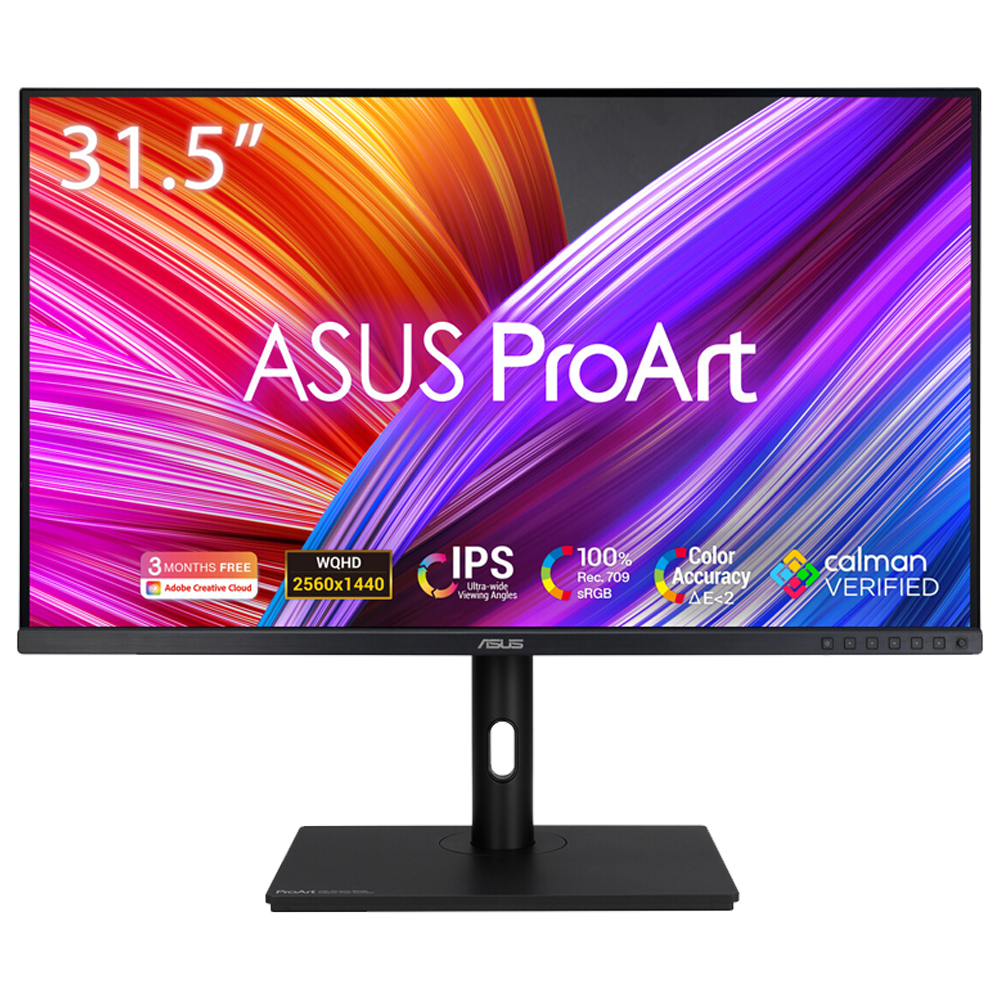 ASUS ProArt Display PA328QV 31.5" 75Hz 5ms HDMI DP AdaptiveSync HDR10 Pivot WQHD IPS Monitör