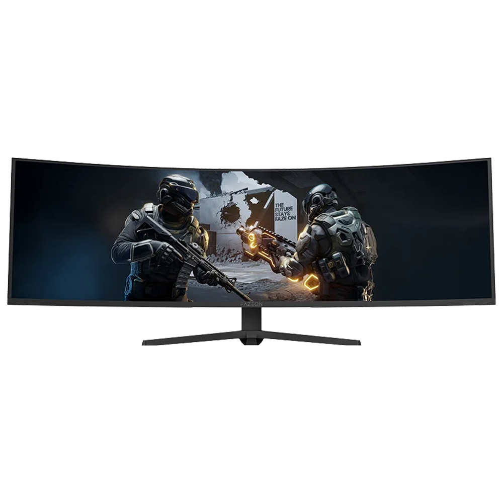 FAZEON X49F165DQP 49" 165Hz 0.5ms RGB HDMI DP FreeSync G-Sync HDR10 Double QHD SS VA Curved Gaming Monitör