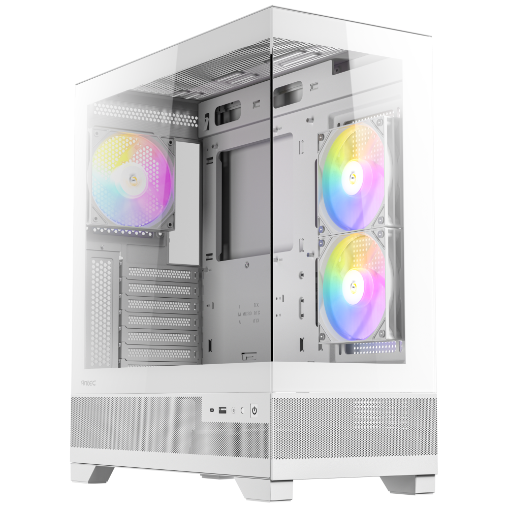ANTEC CX700 Tempered Glass ARGB Beyaz ATX Mid Tower Bilgisayar Kasası